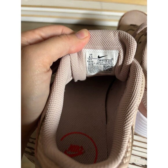 Nike AIR MAX Shoes Women's Sz8.5  Fossil Stone Pink Oxford RoAthletic Brand New - Picture 7 of 12
